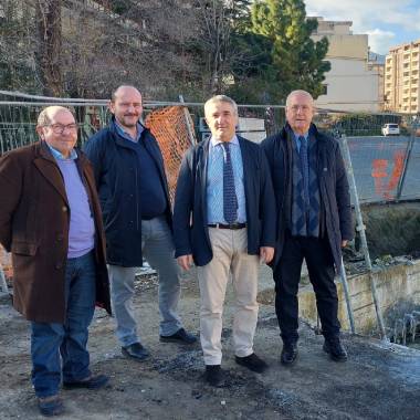 Dichiarazione consigliere comunale Pasquale Terrani - Tra un mese termineranno i lavori nel cantiere tra la via Amedeo d'Aosta all'incrocio con via Stefano Canzio