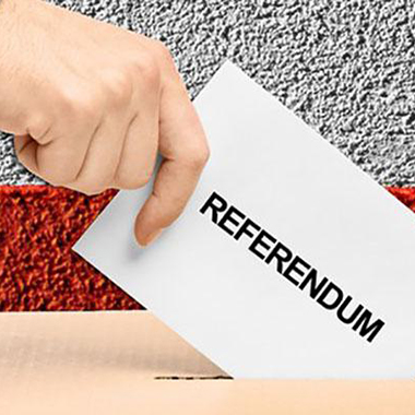 Referendum Costituzionale 29/03/2020 - avviso opzione elettori iscritti nelle liste elettorali e all'A.I.R.E.
