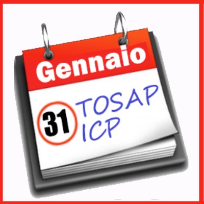 Scadenze TOSAP e ICP