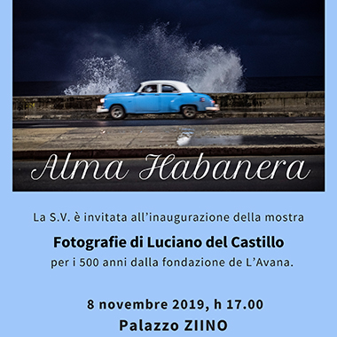 Cultura - Domani a Palazzo Ziino l'inaugurazione della mostra fotografica di Luciano del Castillo 