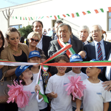 Edilizia scolastica - Inaugurato oggi il plesso scolastico 'Nuovo Cavallari' a Brancaccio