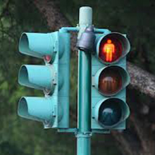 Lavori per sostituzione semaforo pedonale