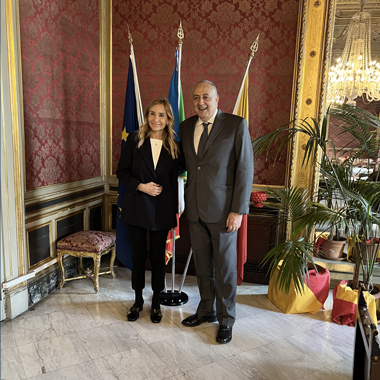 Sindaco incontra ambasciatrice di Svizzera in Italia