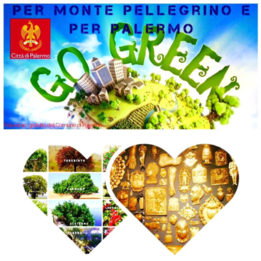 GO GREEN - Mercoledì 30 novembre, alle ore 9.00 a Monte Pellegrino la messa a dimora delle piante donate 