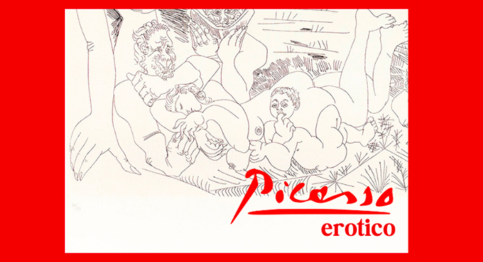 “Picasso Erotico” personale dell'artista Pablo Picasso