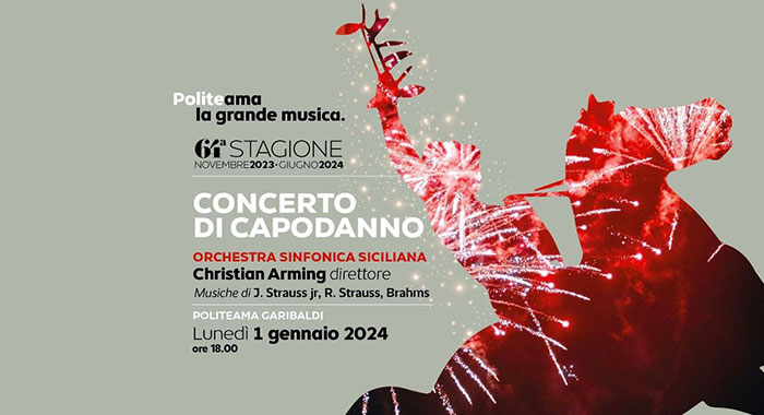 L'Orchestra Sinfonica Siciliana augura un sereno 2024 con il Concerto di Capodanno