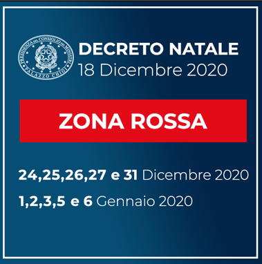 Decreto Natale - 18 dicembre 2020