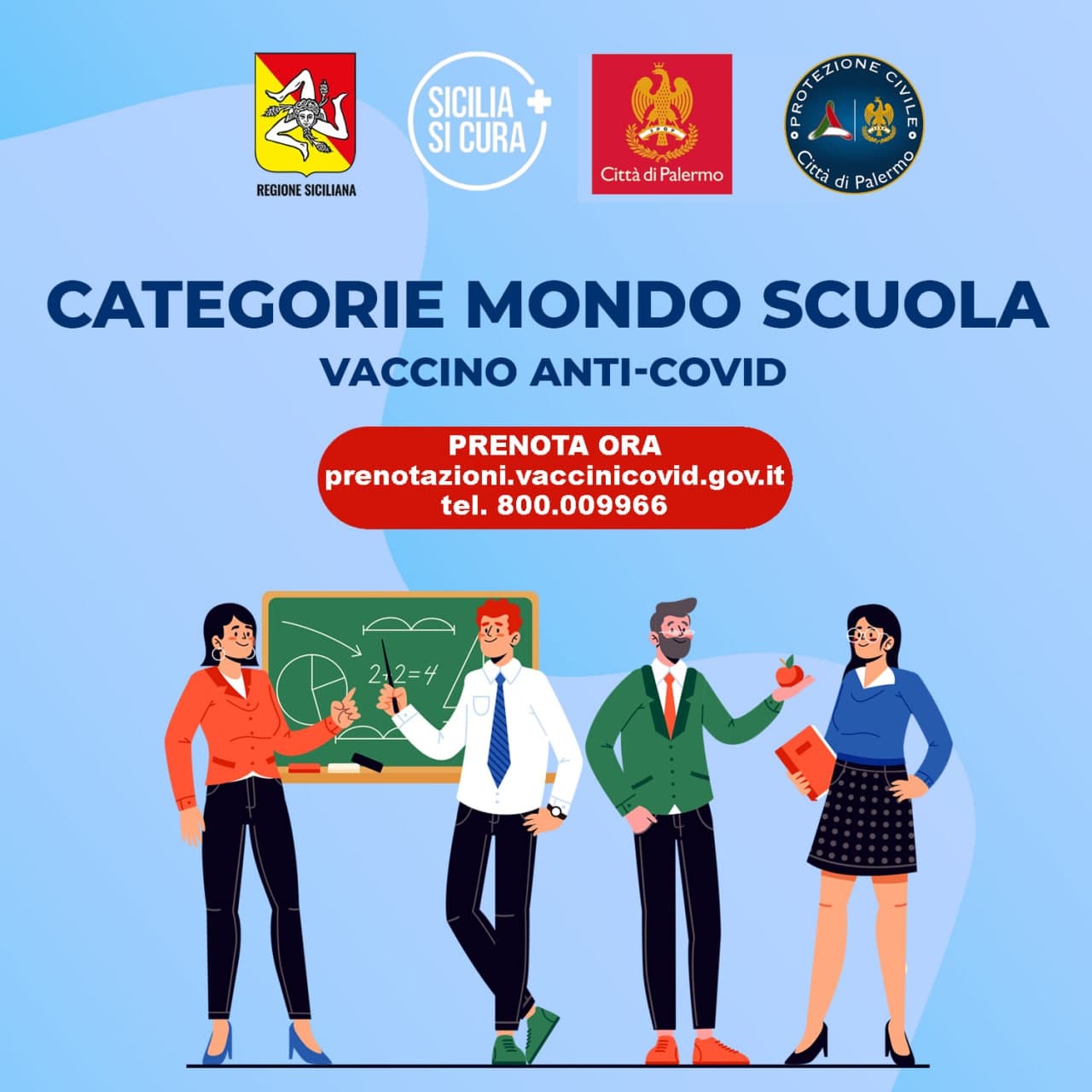 COVID 19 - Vaccinazione del personale delle scuole statali.
