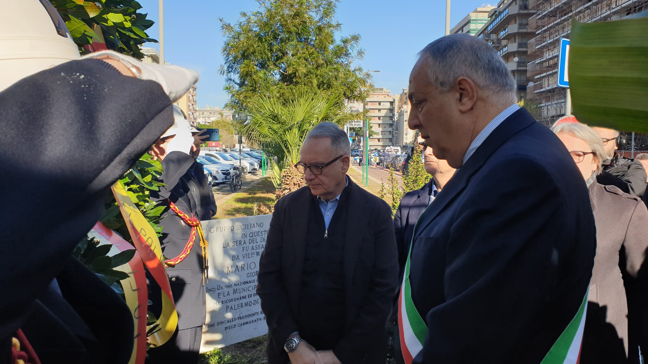 Commemorazione di Mario Francese. Il ricordo del sindaco Lagalla