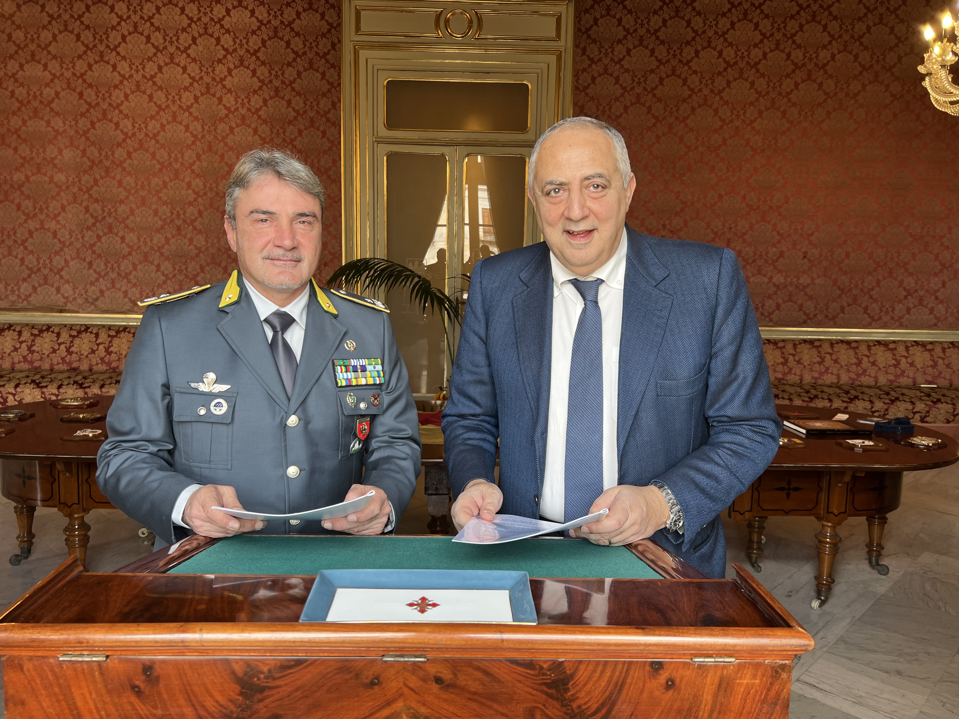 Progetti Pnrr, firma protocollo d'intesa tra Comune e Guardia di Finanza